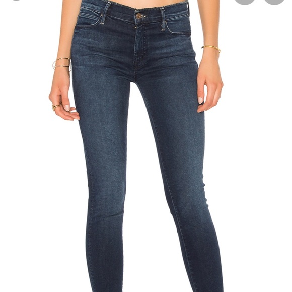 Mother Double Fray Charmer Crop - Photo Finish 26 - Picture 2 of 12